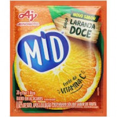 MID Suco em Pó Sabor Laranja Doce 20 gramas