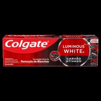 Colgate Creme Dental Luminous White Carvão Ativado 70g