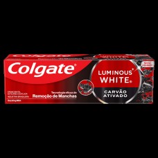 Colgate Creme Dental Luminous White Carvão Ativado 70g