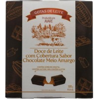 Pingo de Leite Doce de Leite com Cobertura de Chocolate 500grs Pingo de Leite Doce de Leite com Cobertura de Chocolate 500grs
