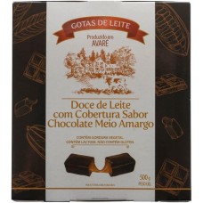 Pingo de Leite Doce de Leite com Cobertura de Chocolate 500grs Pingo de Leite Doce de Leite com Cobertura de Chocolate 500grs