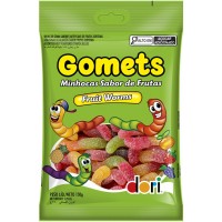 DORI GOMA MINHOCA FRUTAS GOMETS 150G
