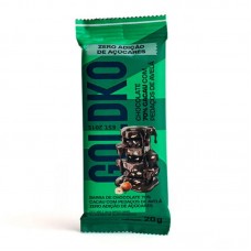 Goldko Chocolate Zero Açúcar Diet 20g Cacau com Avelã