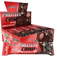 Integralmedica Crisp Bar Protein Sabor Brownie de Chocolate com 12 gramas de Proteinas de 45g