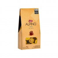 Nestle Bombom de Chocolate ao Leite Alpino caixa 195g e 15 unidades 13g Nestlé