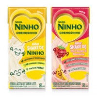 Nestle Ninho Cremosinho pra Beber 180ml - 02x sabores