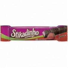Neugebauer Chocolate Stikadinho Morango 12,3g Neugebauer Chocolate Stikadinho Morango 12,3g