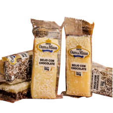 Ouro de Minas Doce Beijo Com Chocolate 50g