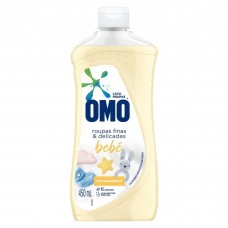 Unilever Sabão Liquido Omo Bebe Roupas Finas e Delicadas 450ml
