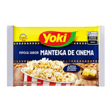 Yoki Pipoca Sabor Manteiga de Cinema 100gr